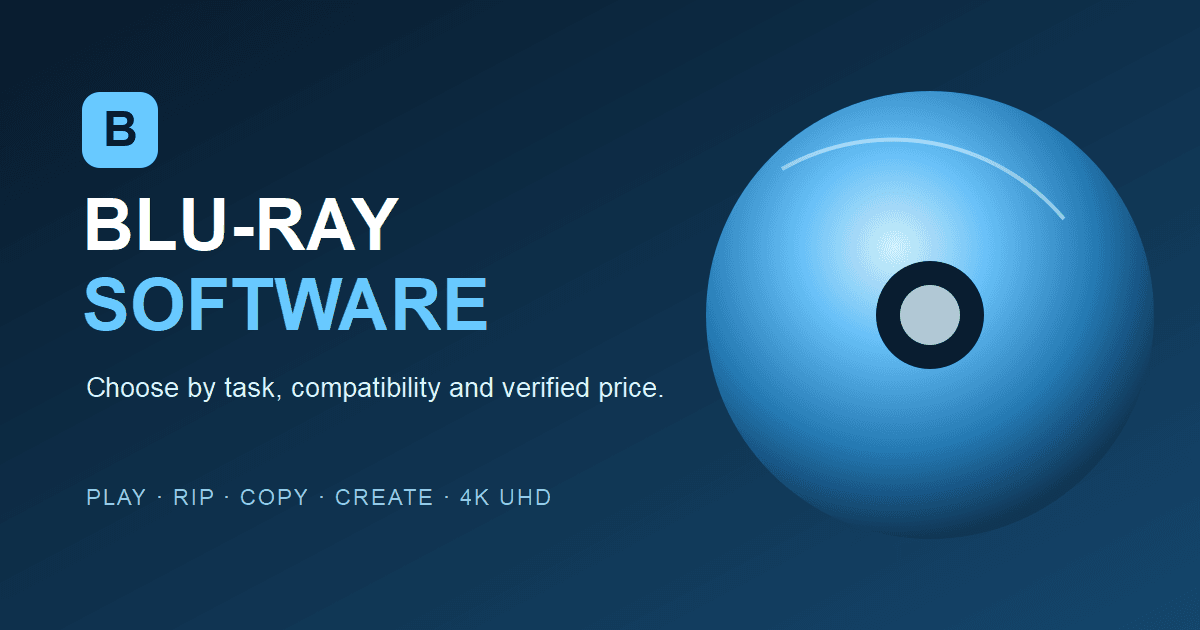 Verified Blu-ray Software Giveaways and Free License Keys