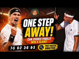 Zverev beats Mensik in four sets to reach French Open final - post-match analysis