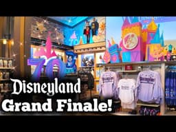 NEW Disneyland 70th Finale Merch JUST DROPPED at Disneyland!