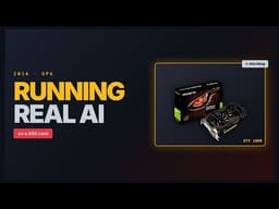 I Run a Full AI Stack on a 10 Year Old GPU (And It Actually Works)
