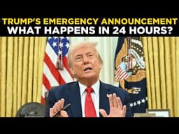 Donald Trump Live: Trump SPEAKS NOW — 24-Hour Emergency Announcement Has Nation on EDGE | US NEWS