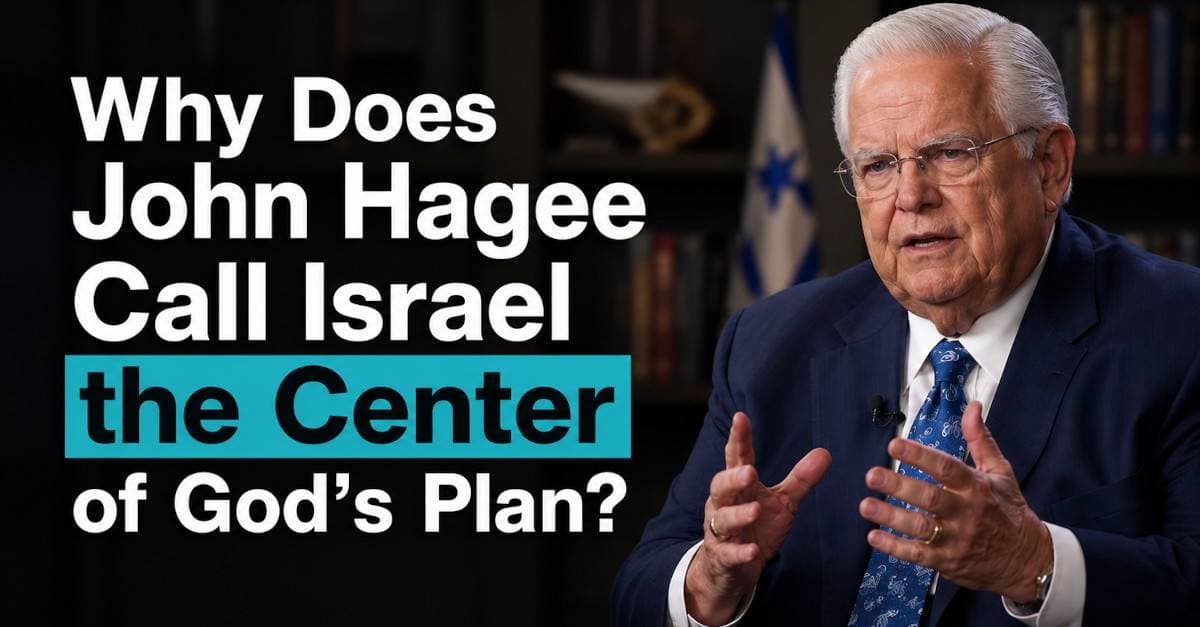 Why Does John Hagee Call Israel the Center of God's Plan?
