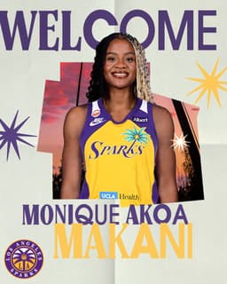 @LASparks: Sparks Acquire Monique Akoa Makani, 2027 First-Round Pick and 2028 Second-Round Pick from Phoenix Me...