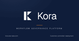 Kora | Workflow Governance Platform: Own, Govern, Optimize