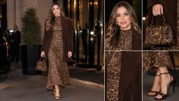 Sofía Vergara's Leopard Print Outfit for a Night Out - Latest fits