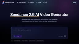 Text to Image Free: Try AI Image Generator - Seedance 2.5 AI