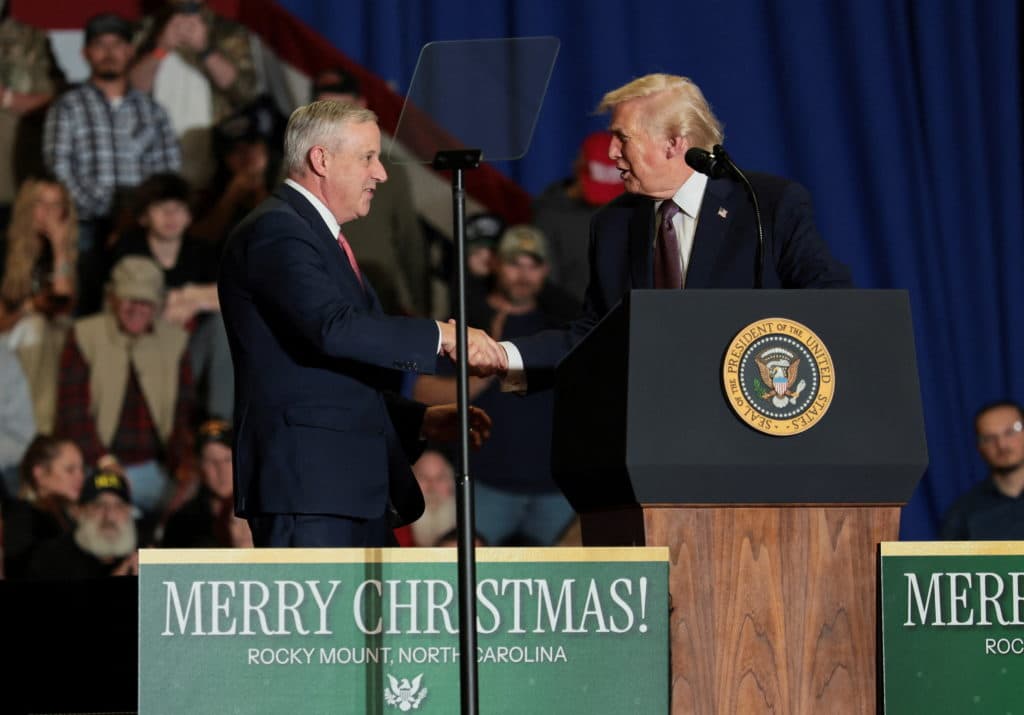WATCH LIVE: Trump campaigns for GOP Senate candidate Michael ...