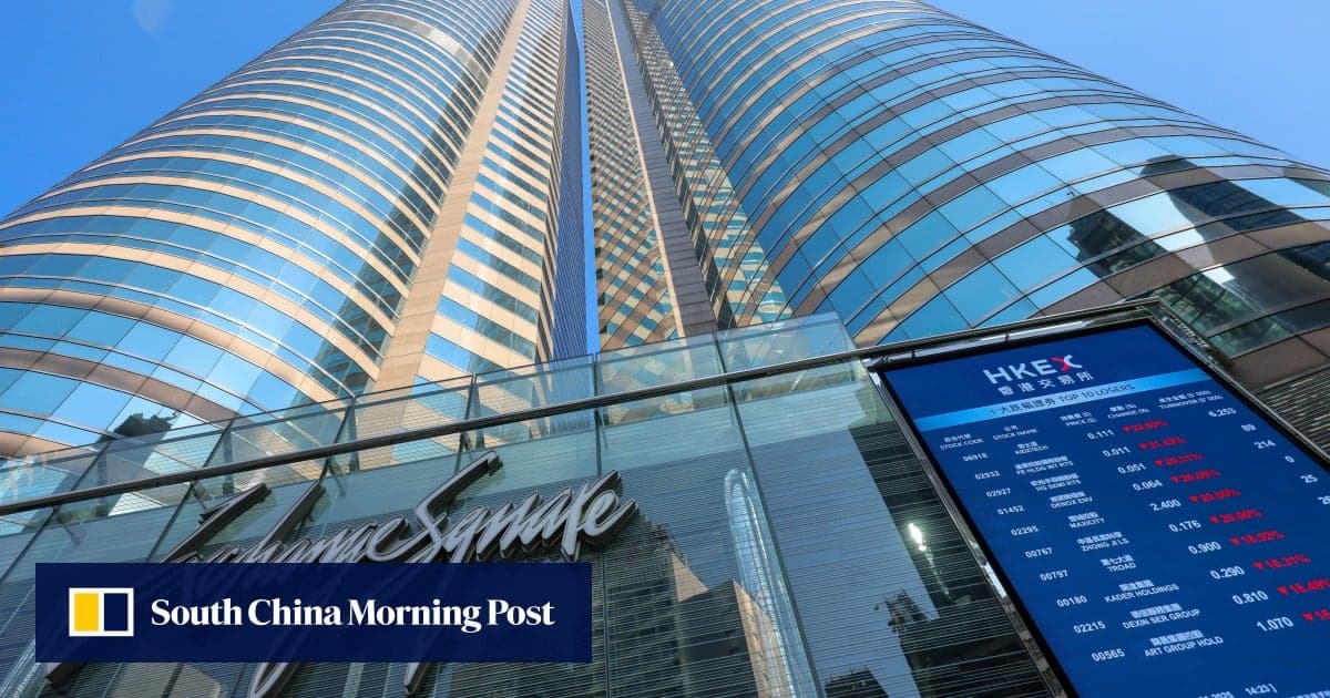 Hang Seng Index briefly slips below 23000 as Alibaba ...