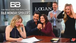 The Bold and Beautiful Spoilers Monday 5-25-26 Hope officially joins Logan, Donna falls into a panic