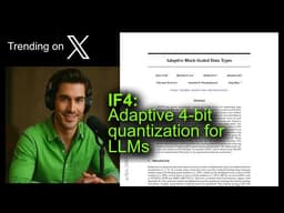 IF4: Adaptive 4-bit quantization for LLMs