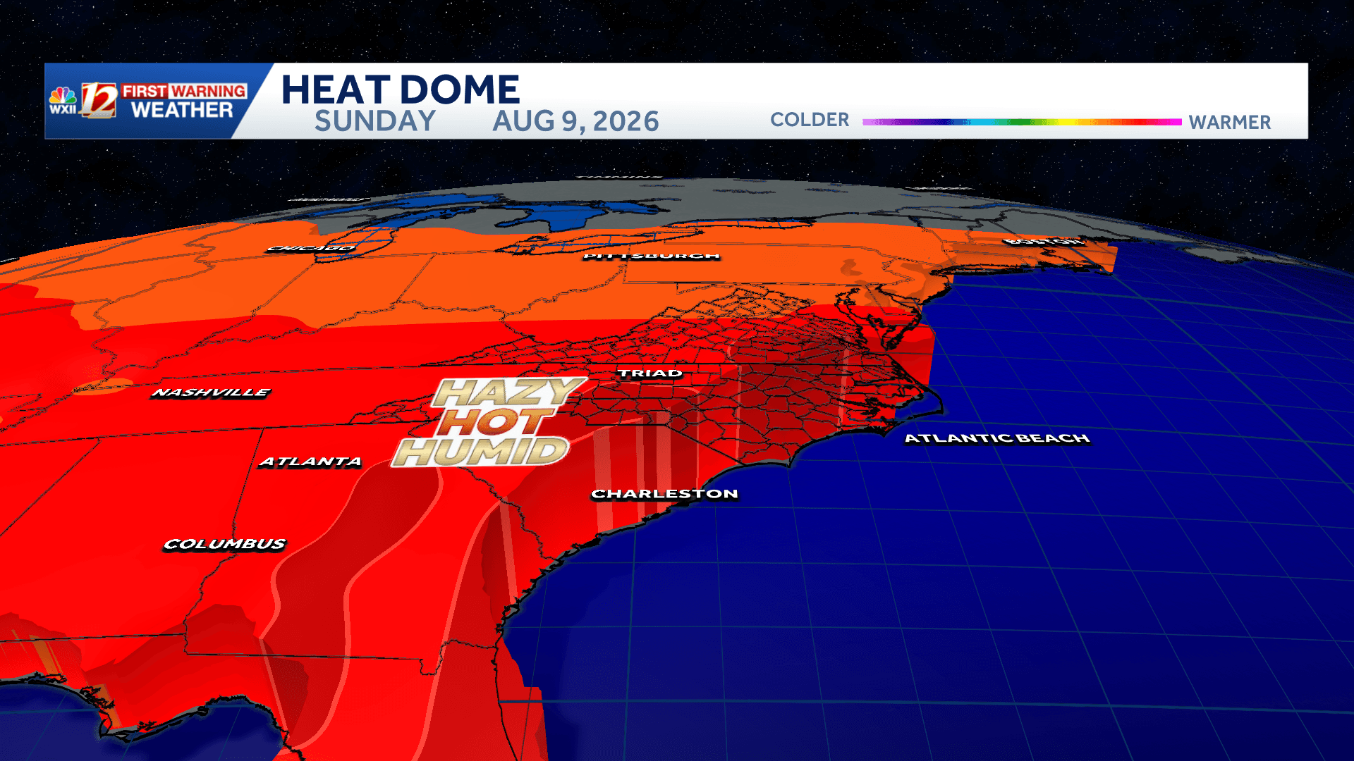 High heat is returning to North Carolina for the next week - WXII