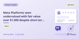 Meta Platforms seen undervalued with fair value... - Pluang