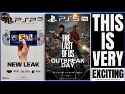 PLAYSTATION 5 - NEW PS5 SYSTEM UPDATE LIVE / LAST OF US OUTBREAK GAME?! / EXCITING PS6 HANDHELD RUM…
