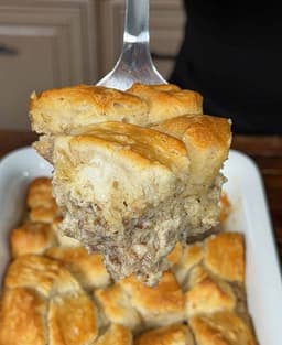 Sausage Gravy Casserole