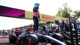 Gasly reacts to shock pole position for Italian Grand Prix - F1