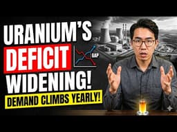 THE NUCLEAR GAP: Uranium's Supply Deficit Is Getting Wider Every Year While Demand Keeps Climbing…