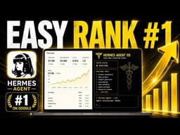 How to Rank #1 with OpenClaw + Hermes AI SEO!