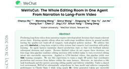 WeVisCut: The Whole Editing Room in One Agent From Narration to Long-Form Video