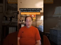 Judge halts Trump administration efforts to impose conditions on SNAP