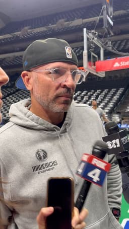 @TheSteinLine: Mavericks coach Jason Kidd fielded multiple questions at the team's morning shootaround about Mark C...