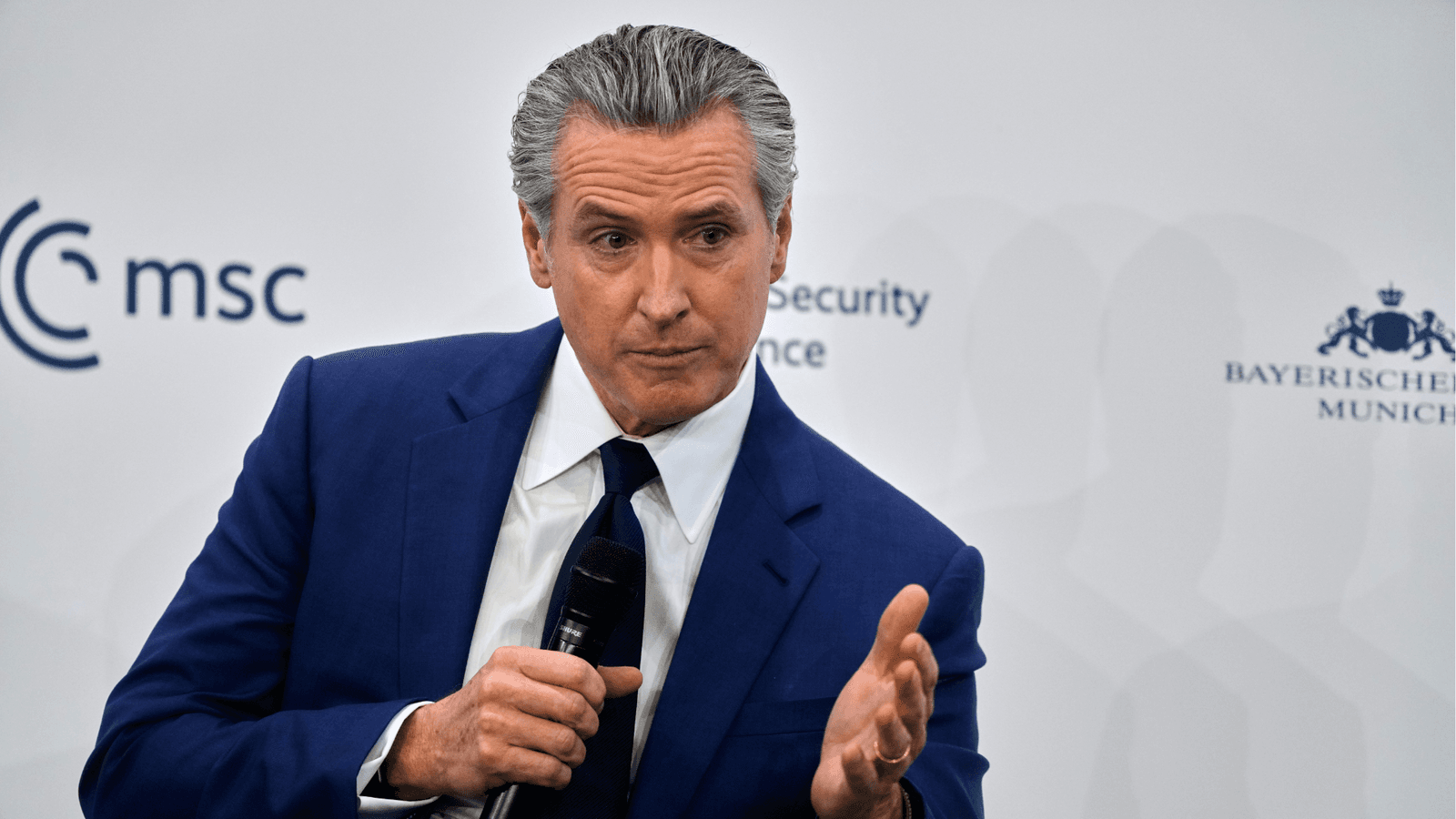 Gov. Newsom to world leaders: 'Donald Trump is temporary'