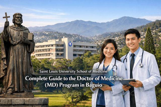 Saint Louis University School of Medicine: Complete Guide to the Doctor of Medicine (MD) Program in Baguio - Study English at 3D ACADEMY, a Language School in Cebu, Philippines