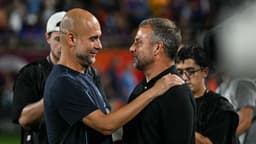 'I'm a big fan of Hansi Flick!' - Pep Guardiola praises 'attractive' Barcelona under German coach but ex-Man City boss issues Champions League warning to former club