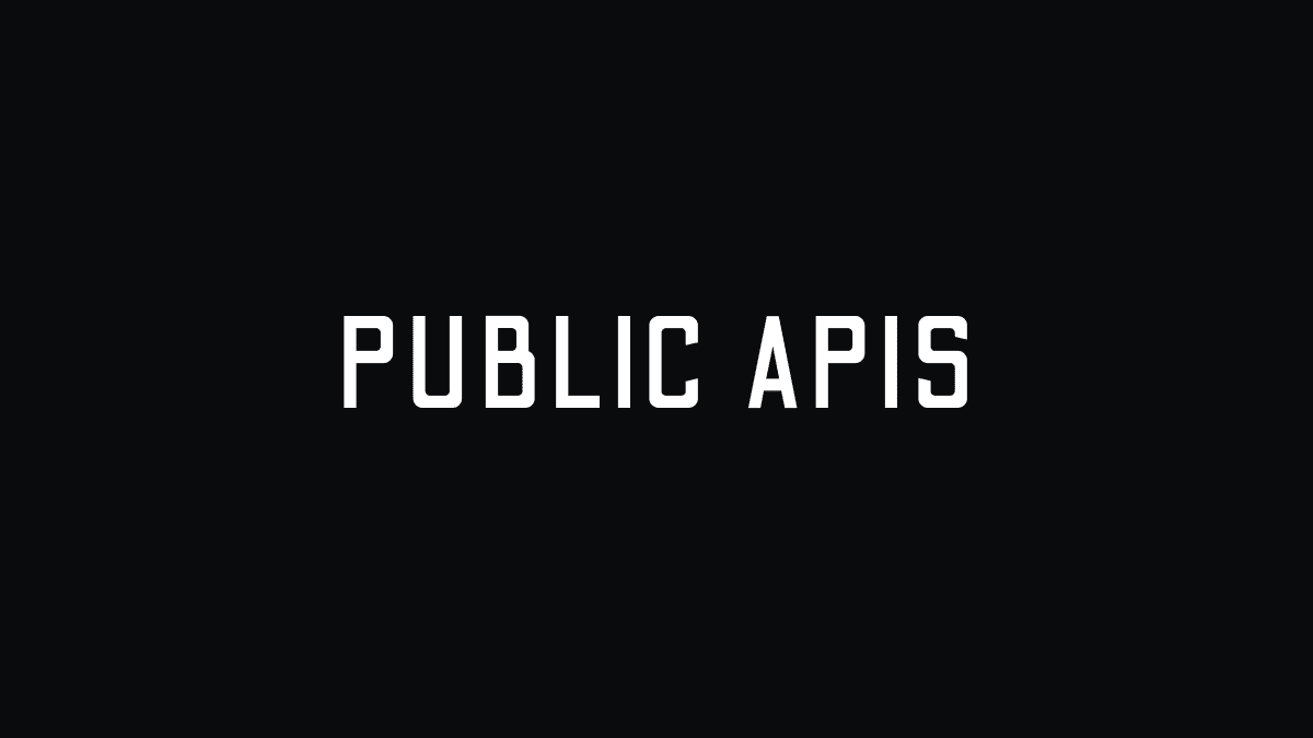 iSports API - Public APIs