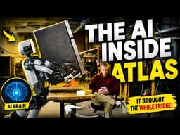 Humans Asked Atlas for a Drink… It Brought the Whole Fridge - AI Behind Boston Dynamics Atlas!
