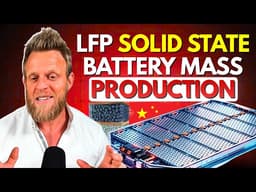 Mass Produced LFP Solid-State Battery Keeps Working After Being Cut Open