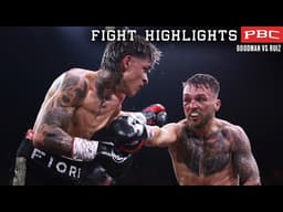 PBC FIGHT HIGHLIGHTS: Goodman vs Ruiz | April 4, 2026