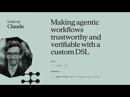 Making agentic workflows trustworthy and verifiable with a custom DSL