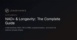 NAD+ & Longevity: The Complete Guide - Longevindex