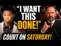 Karmelo Anthony Trial Takes Unexpected Turn as Judge Orders Saturday Court! #breakingnews 