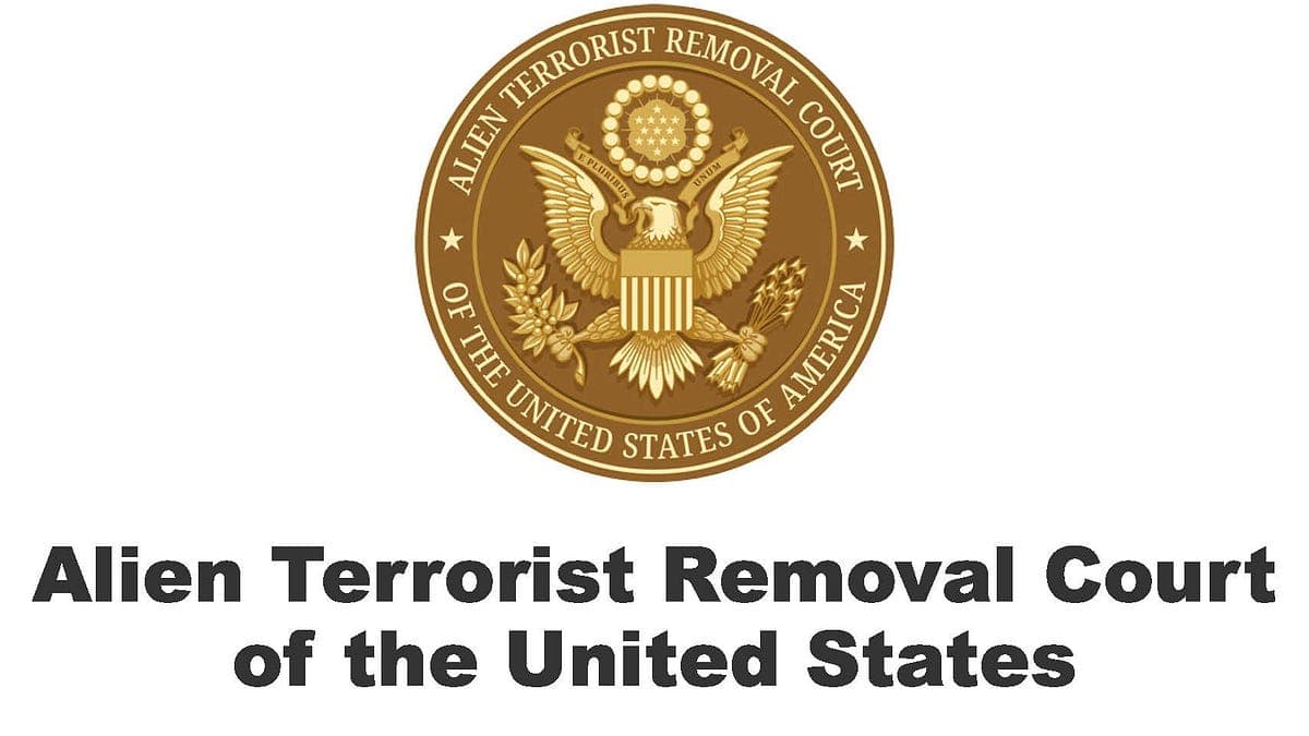 239. The Alien Terrorist Removal Court