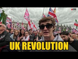 Nick Shirley Joins UK Immigration Protest