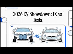 2026 BMW iX vs 2026 Tesla Model S 🏎️ Side-by-Side Spec Battle 🔋 Whiteboard Blueprint