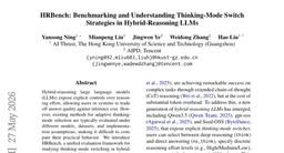 HRBench: Benchmarking and Understanding Thinking-Mode Switch Strategies in Hybrid-Reasoning LLMs
