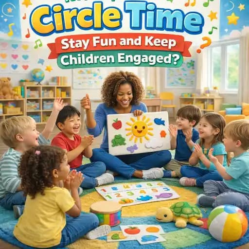 How can circle time stay fun and keep children engaged? - post