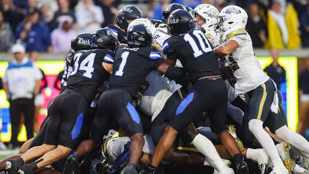 ACC Football Power Rankings after Week 6: Duke ...