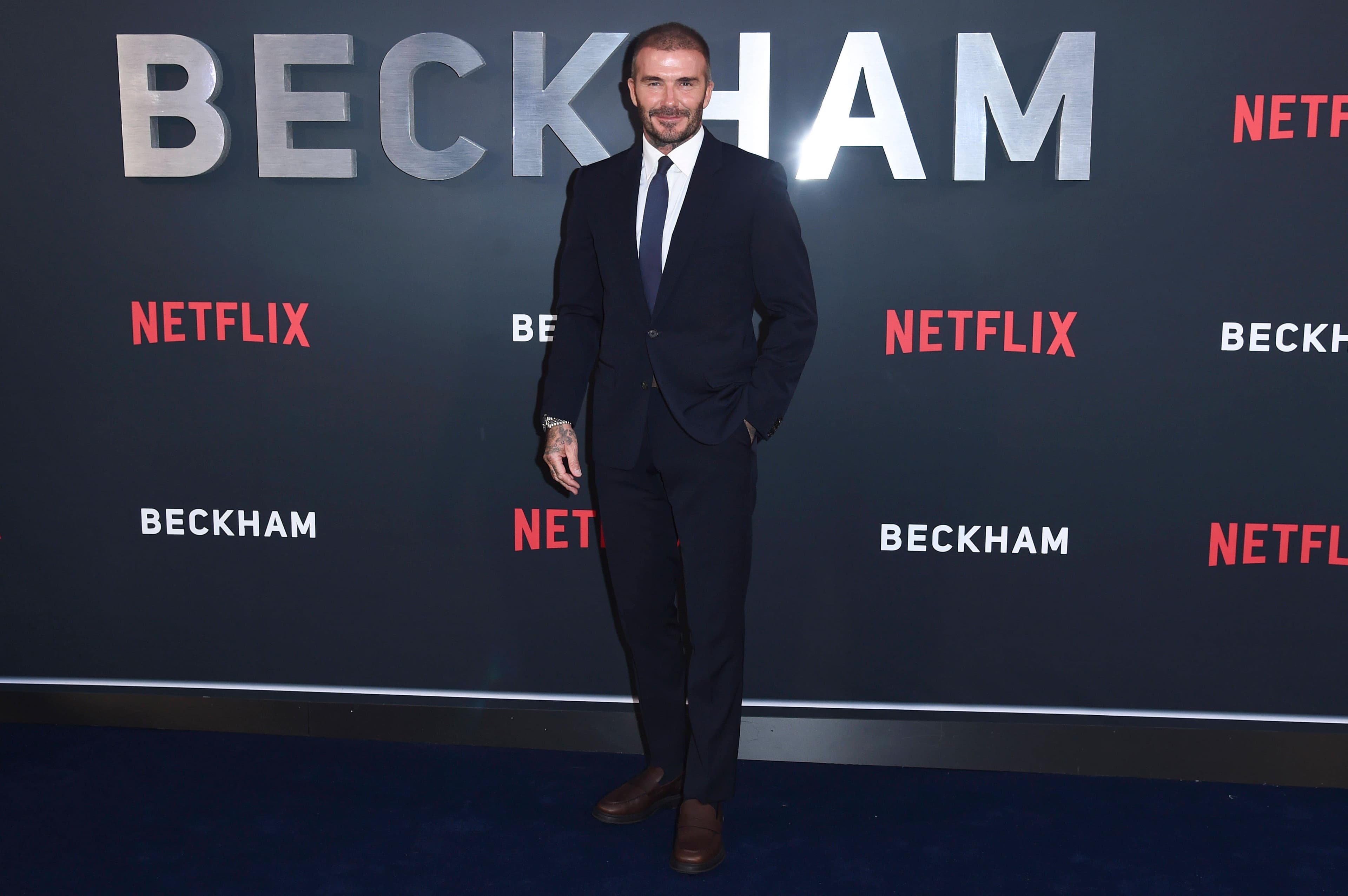 David Beckham signs deal for new Netflix series after ' ...