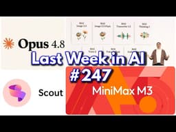 Last Week in AI #247 - Opus 4.8, MAI, Anthropic IPO, Minimax-M3