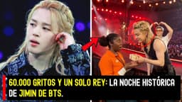 60,000 screams and only one king: The historic night of BTS's ...