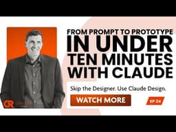 From prompt to Prototype In Under Ten minutes With Claude