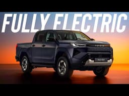 Toyota Unveils 1ST EV Pickup!