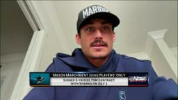 Mason Marchment on his Sharks debut