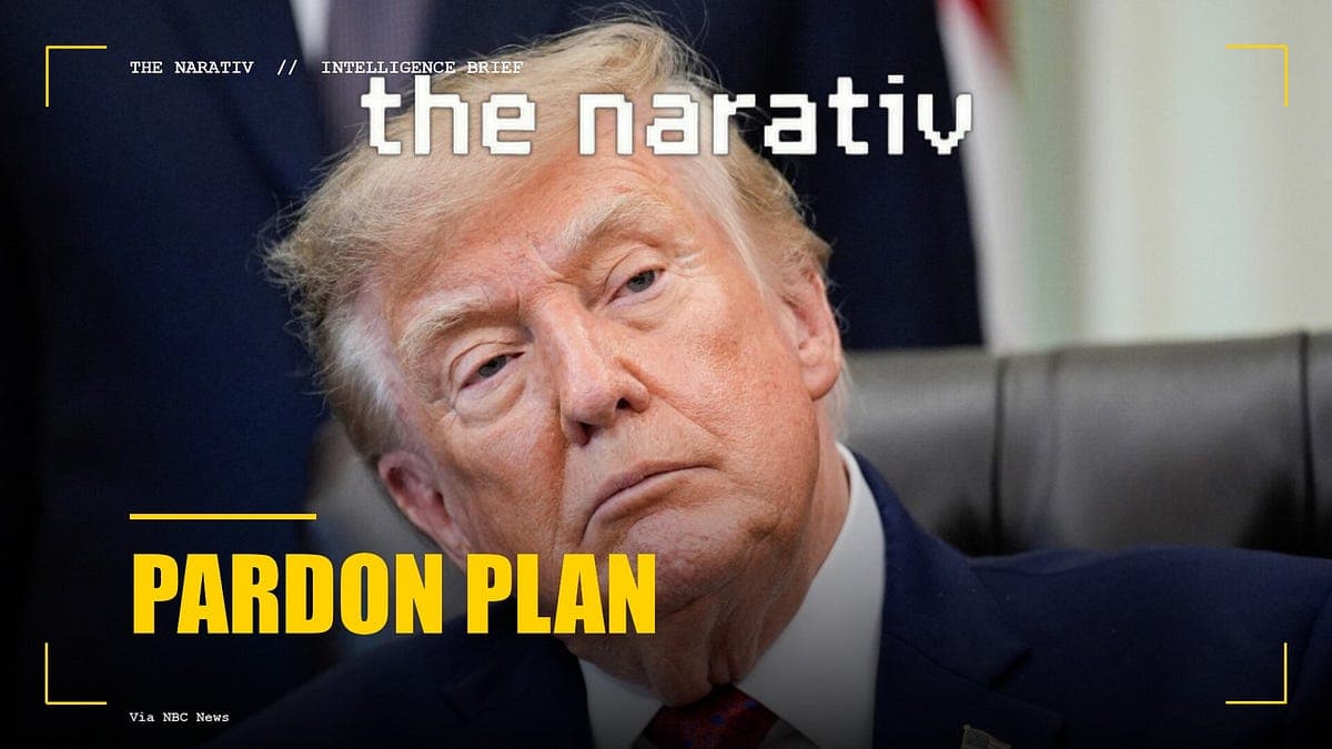 Trump Would Pardon Aides But Doesn’t Specify Crimes 
