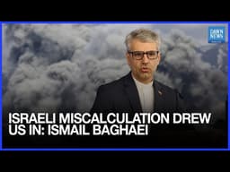 Tehran Says US Entered War Due to Israeli Miscalculation | Dawn News English