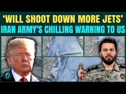 Iran Army’s CHILLING Message to Trump After Capturing F-35 Pilot, Shooting Down 5 U.S. Aircraft