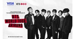 Visa cements global K-pop connection as Worldwide Tour Sponsor for "BTS WORLD TOUR 'ARIRANG'"